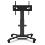 Commbox (CBMOBC) Cadence single column motorised adjustable height mobile stand, that suits touchscreens &