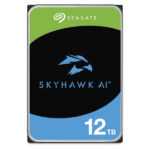 Seagate 12TB 3.5′ SkyHawk AI Surveillance SATA HDD 256MB Cache, 7200RPM, 24×7 workload, DVR and NVR Systems