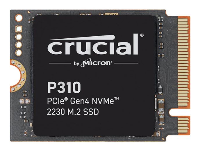 HBC-P310-1TBV2 Micron (Crucial)-P Crucial P310 1TB M.2 2230 NVMe SSD 7100/6000 MB/s 1M IOPS 220TBW 2M MTTF for MS Surface Pro Valve Steam Deck Asus Rog Ally Lenovo Legion Go MSI Claw