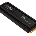 Micron (Crucial)-P Crucial T500 2TB Gen4 NVMe SSD Heatsink – 7400/7000 MB/s R/W 1200TBW 1440K IOPs 1.5M hrs MTTF Acronis True Image Creative Cloud PS5 ~MZ-V8P2T0CW