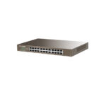 IP-COM (G1024D) 24-Port Gigabit Unmanaged Switch, 6kv lightning protection