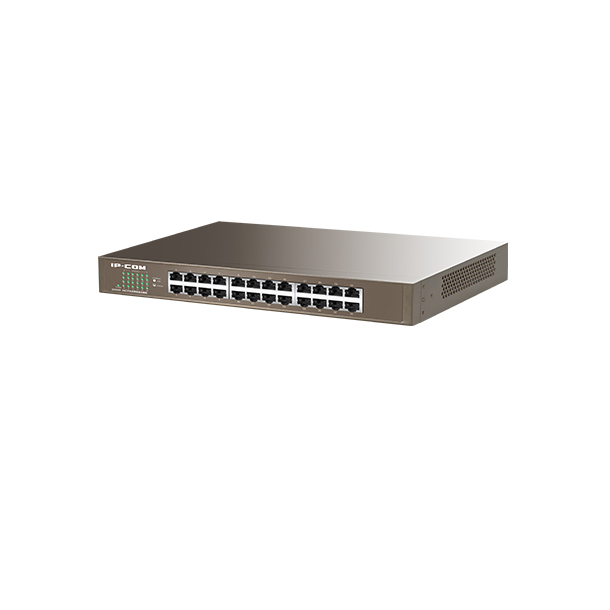 IC11022 IP-COM (G1024D) 24-Port Gigabit Unmanaged Switch, 6kv lightning protection