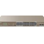 IP-COM IP Com (G1126P-24-410W)24GE + 2SFP Ethernet Unmanaged Switch With24-Port PoE+