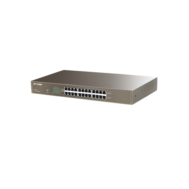 IC30046 IP-COM (G1024G) 24-Port Gigabit Unmanaged Switch, 6kv lightning protection