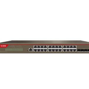 IP-COM (G5328X) 28-port L3 10G Cloud Managed Switch, 6kV lightning protection
