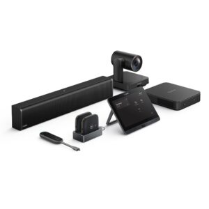 Yealink *LS Yealink MVC640 Microsoft Teams Rooms on Windows, MCore Pro, MTouch-E2, 1x UVC84 12x Optical Zoom Camera, 1x MSpeaker-II, 2x CPW65 and 1x WPP30