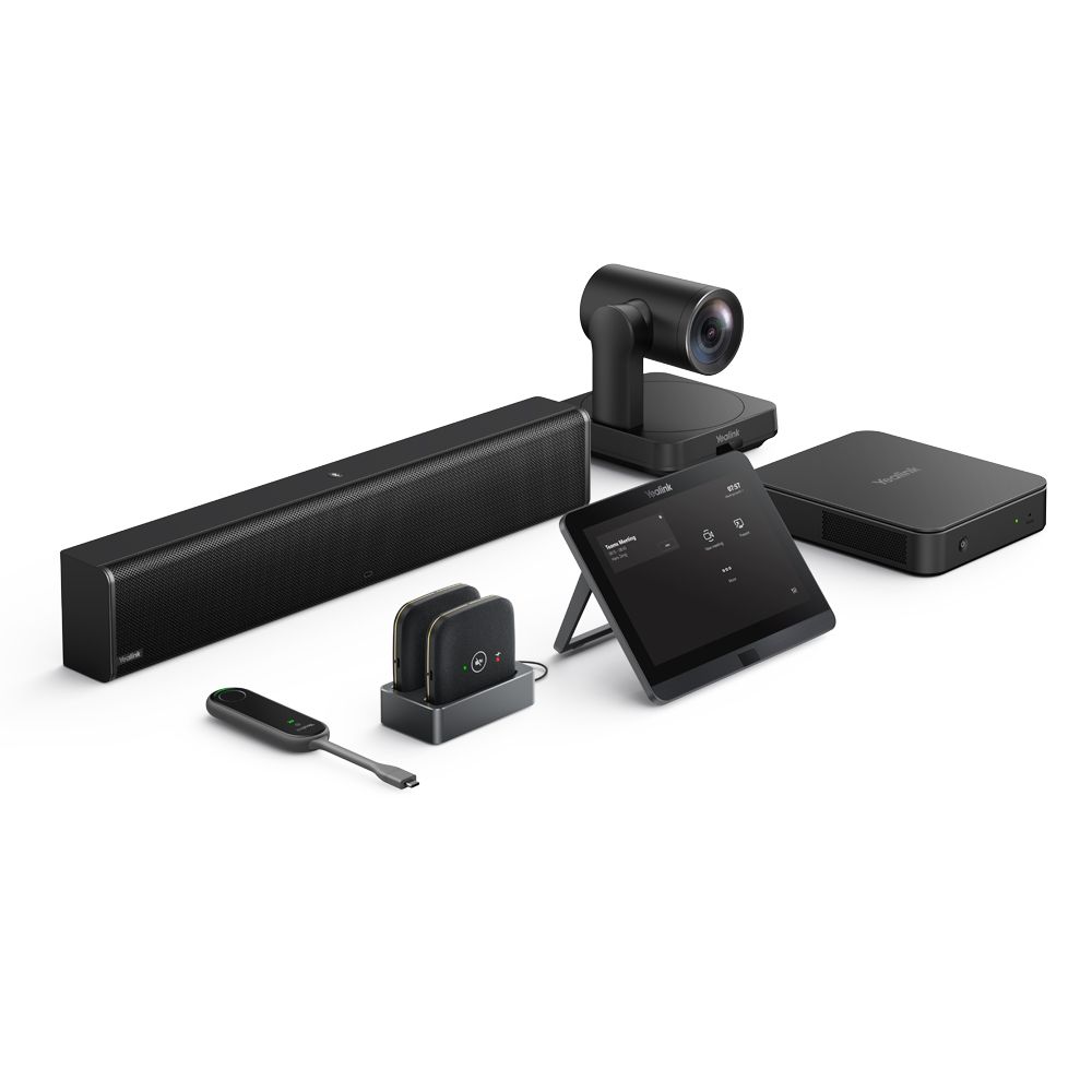 IPY-MVC640-C4-F13 Yealink *LS Yealink MVC640 Microsoft Teams Rooms on Windows, MCore Pro, MTouch-E2, 1x UVC84 12x Optical Zoom Camera, 1x MSpeaker-II, 2x CPW65 and 1x WPP30