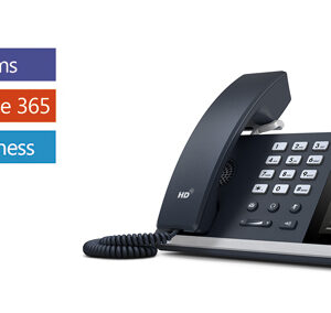 Yealink T55A-Teams *LS Yealink T55A -Teams Edition, IP Phone, 4.3′ Screen, HD Voice, USB, Dual Gigabit, (Power Adapter & Wall Mount Bracket Optional) ( LS )