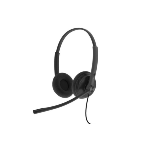 IPY-UH34SE-D-UC Yealink UH34 Special Edition Dual UC USB Headset, USB-A 3.5mm, Audio Clarity, Noise Cancelling Microphone, Leather Ear Cushions, YHC20 Controller