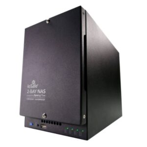 ioSafe 218 6TB (3TBx2) NAS - Two bay fireproof/waterproof NAS device with RAID 1, powered by Synology