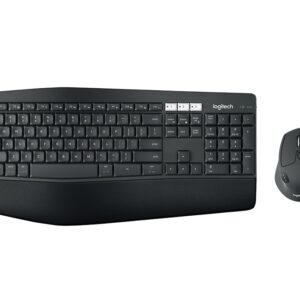 920-008233 Logitech MK850 Wireless Desktop Keyboard Mouse Combo 3 year battery Incurve keys Low profile Cushioned palm rest ~920-002510 KBLT-MK710 KBLT-MX800