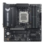 ASUS AMD TUF GAMING B650EM-E WIFI (AM5) Micro-ATX Motherboard, DDR5 256GB, 1x PCIe 5.0 x16, 3x M.2 slots, 4x SATA, Wi-Fi 6, 2.5Gb LAN, 1x HDMI