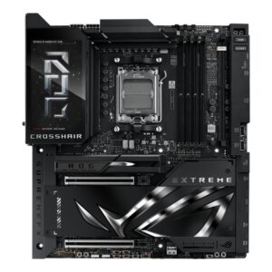 ASUS AMD ROG CROSSHAIR X870E EXTREME (AM5) E-ATX Motherboard, DDR5 256GB, PCIe 5.0, 5x M.2, 10GbE + 5GbE LAN, Wi-Fi 7, USB4, 2x PCIe 5.0 x16, 4x SATA