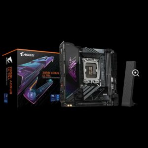 Gigabyte Z890I AORUS ULTRA Intel LGA 1851 m-ITX Motherboard, 2x DDR5 ~128GB, 1x PCI-E x16, 2x M.2, 2x SATA, 5x USB 3.2, 1x USB-C