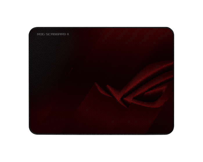 MIA-ROGSCABBARD-II-M ROG SCABBARD II MEDIUM ASUS ROG SCABBARD II Gaming Mouse Pad, Medium Size (360x260mm) Water/Oil/Dust Respellent, Anti-Fray, Soft Cloth With Rubber Base