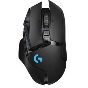 910-005569 Logitech G502 Lightspeed USB Wireless Gaming Mouse 1ms 16000 DPI Mechanical Button Shifting POWERPLAY RGB Lighting 114g 16g weight
