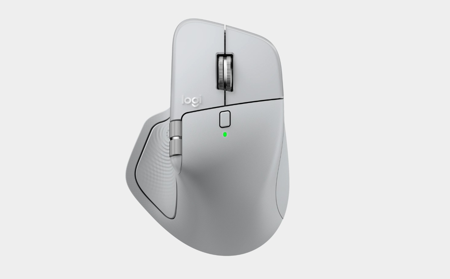 MILT-MXMASTER4-PALEGRAY Logitech MX Master 4 Wireless Mouse – Pale Grey