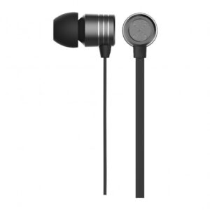 Verbatim In-Ear Earphones with Mic & Volume Control – Space Grey 3.5mm Audio