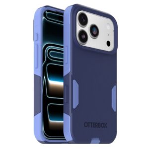 OtterBox Commuter Magsafe Apple iPhone 18 Pro / iPhone 17 Pro (6.3′) Case Witherwill Blue – (77-000892), Camera Control,Raised Edges, 7 Years Warranty