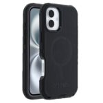 OtterBox Defender MagSafe Apple iPhone 16 (6.1′) Case Black – (77-95961), DROP+ 7X Military Standard,Tri-Layer,Port Covers, 7 Years Warranty