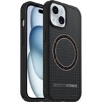OtterBox Sole MagSafe Apple iPhone 17e / iPhone 16e / iPhone 15 / iPhone 14 / iPhone 13 (6.1′) Night Raid Case Black-(77-99550), 7 Years Warranty