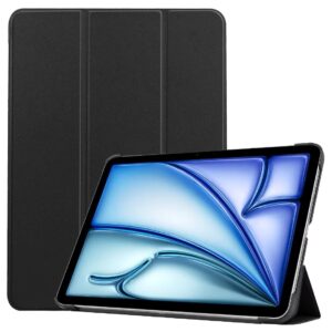 USP Apple iPad Pro (13′) (M5/M4) (8th/7th Gen) Folio Case Black – Slim, PU Leather, Auto Sleep/Wake Function, Drop Protection, 5 Years Warranty