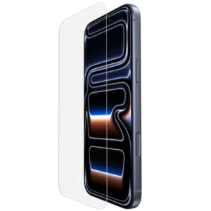 Belkin ScreenForce Tempered Glass Screen Protector for iPhone 18 Pro Max / iPhone 17 Pro Max – Clear (OVA221fq),6ft. Drop Protection,2 Years Warranty