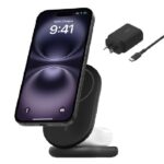 Belkin BoostCharge 2-in-1 Magnetic Foldable Wireless Charger w/ Qi2(15W)+36W Wall Charger+USB-C Cable(1.5M)-Black(WIZ028auBK)$2500 CEW,2-Year Warranty