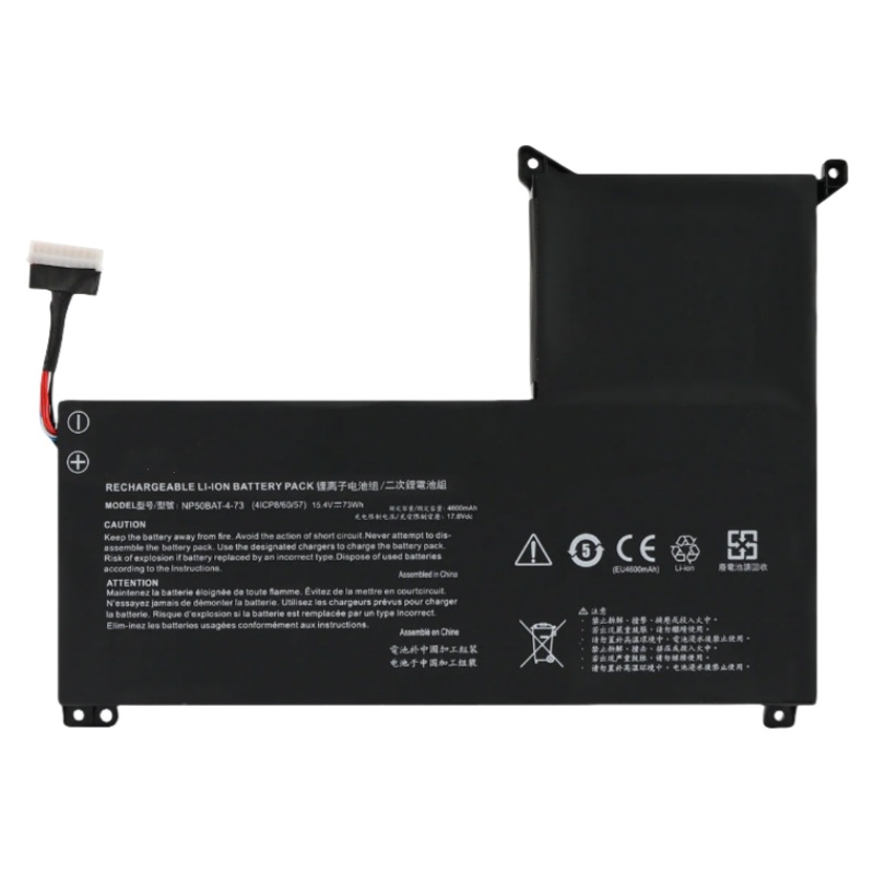 NAC-BAT-NP55SNC Leader Battery for Resistance SRS-R45-15V1, BAT POLYMER 15.4V/4760MAH/73WH 4S1P GETAC HIGH POWER