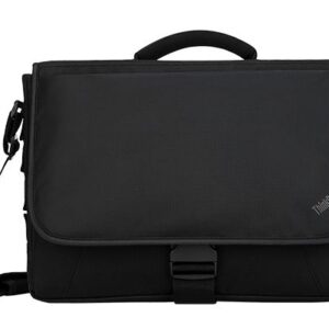 LENOVO ThinkPad 15.6′ Essential Messenger Carry Case Bag – Adjustable, Padded Shoulder Strap Hands-Free Travel, Durable Water-Repellent