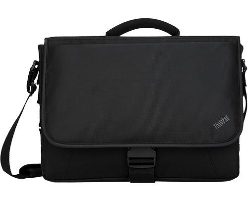 NAL-4X40Y95215 LENOVO ThinkPad 15.6′ Essential Messenger Carry Case Bag – Adjustable, Padded Shoulder Strap Hands-Free Travel, Durable Water-Repellent