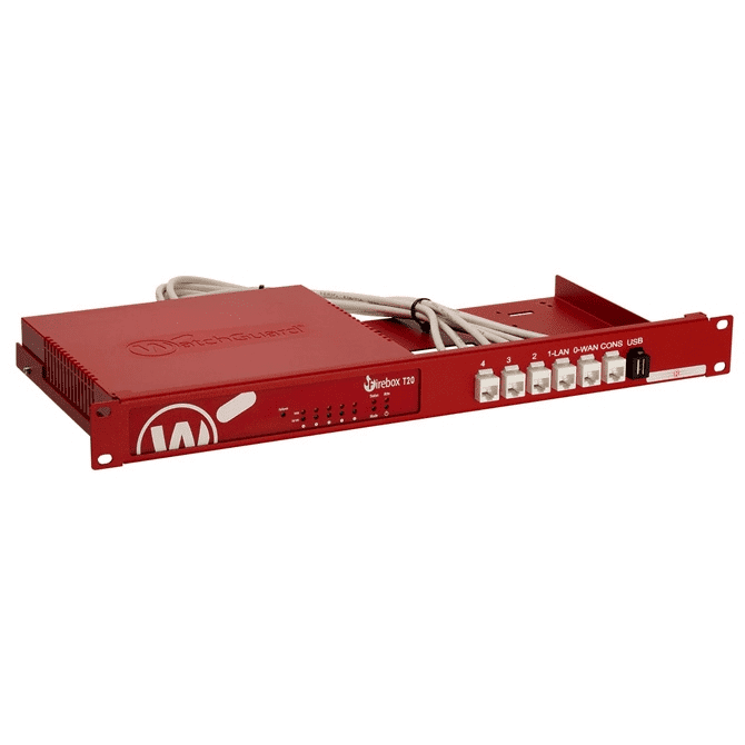NAR-RM-WG-T6 RM-WG-T6 Rackmount.IT Rack Mount Kit for WatchGuard Firebox T25, T45 & T45-POE, 1U