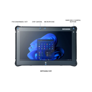 DURABOOK R11, 11.6′ SR 1000 NIT, Intel® Core™ i5-1235U,Windows 11, 16GB RAM, 256GB PCIe SSD,Wi-Fi 6E, Bluetooth v5.3, 2MP Front Camera,3 year Warranty