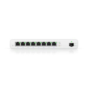 UISP-R Ubiquiti UISP Router, Cloud Managed 8 GbE Port Router, 27V Passive PoE, 1x 1Gbps SFP, Built in Traffic Shaping, 110W PoE Availability