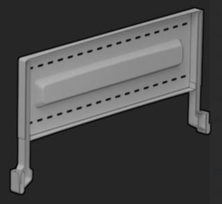 NT00013 NeatFrame NeatBoard50 - Wallmount