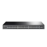 TP-Link SG3452X Omada 48-Port Gigabit L2+ Managed Switch with 4 10GE SFP+ Slots, Integration with Omada SDN Controller, Static Routing, OAM, sFlow, DD