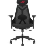 ASUS ROG Destrier Core SL400C Ergo Gaming Chair – Ergo, Mesh, Polyamide Nylon, 136kg load, 3D 360° armrests, 90°–125° tilt, 75mm PU casters