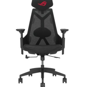 ASUS ROG Destrier Core SL400C Ergo Gaming Chair – Ergo, Mesh, Polyamide Nylon, 136kg load, 3D 360° armrests, 90°–125° tilt, 75mm PU casters