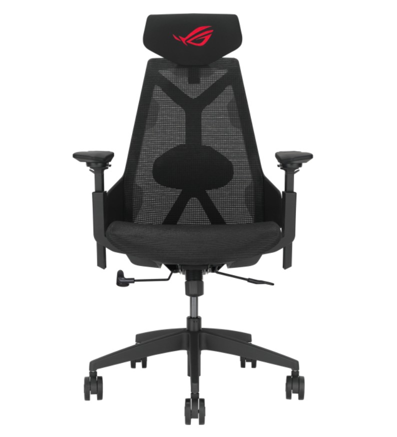 OFA-ROGDESTRIERCORE ASUS ROG Destrier Core SL400C Ergo Gaming Chair – Ergo, Mesh, Polyamide Nylon, 136kg load, 3D 360° armrests, 90°–125° tilt, 75mm PU casters