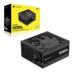 Corsair RMx Series RM1000x Fully Modular Power Supply (AU): 1000W, 80+ Gold, 4x PCIe, 12x SATA, 2x EPS, Zero RPM, ATX 3.1