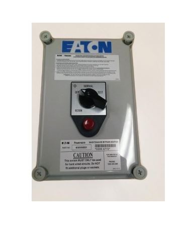 PW89020 Eaton 6000MBS1 1-6kVA Hardwired interlocked external bypass (max 6mm cable)