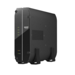 QNAP TS-410E-8G, 4-bay Tower NAS ; Intel Celeron J6412 quad-core, onboard 8GB RAM (not expandable), 4 x