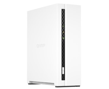 QN15211 QNAP TS-133, 1 bay ARM 4C 1.8GHz ; 1 x SATA 6Gb/s 3.5"/2.5"; 2GB RAM on-board; 1 x GbE ; 1 x USB3.2 Gen1 and