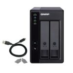 QNAP TR-002, 2-BAY DAS EXPANSION UNIT (NO DISK), SATA USB-C(1), TWR, 2 Yrs WTY