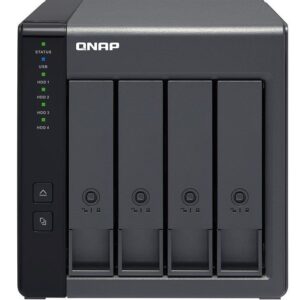 QNAP TR-004, 4 BAY DAS(NO DISK) HARDWARE RAID EXPANSION FOR WIN,MAC,LINUX DEVICE, TWR, 2YR