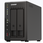 QNAP TS-253E-8G, 2-bay desktop NAS, Intel Celeron J6412 4C 2.0GHz, burst 2.6GHz, onboard 8GB RAM, 2 x HDMI