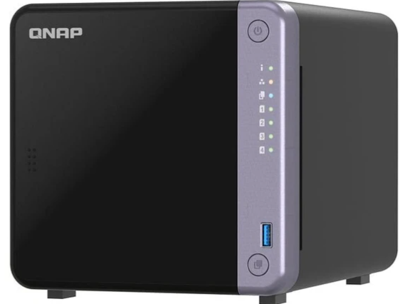QN15318 QNAP TS-432X-4G 4-Bay NAS,Alpine AL-524 QC 2.0GHz,4GB RAM(up to 16GB),4x 3.5" SATA,1x10GbE SFP+, 2x 2.5GbE