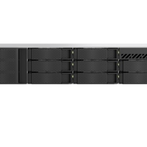 QNAP TS-855eU-8G, 2U short-depth rackmount NAS with 8-core computing power, Intel ® Atom® C5125 8-core