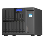 QNAP TS-1655-8G, Intel Atom C5125 8-core processor, 2.8GHz, 8 GB UDIMM DDR4 (max 128GB), 12 x 3.5-inch + 4 x
