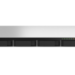 QNAP TS-464U-RP-8G,1U 4-Bay rackmount NAS, IntelÂ® CeleronÂ® N5105/N5095 quad-core, 8GB RAM onboard (not
